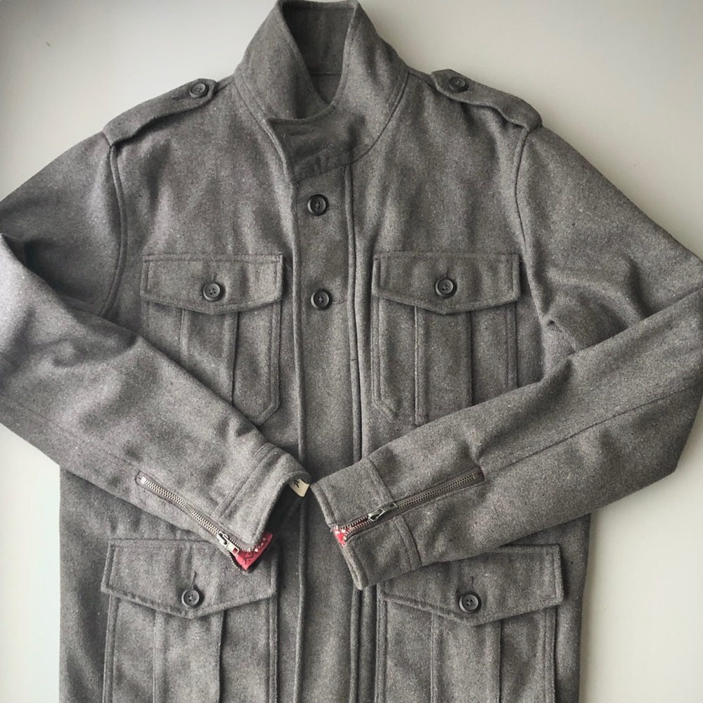 Altamont Garrett Hill Military Style Peacoat